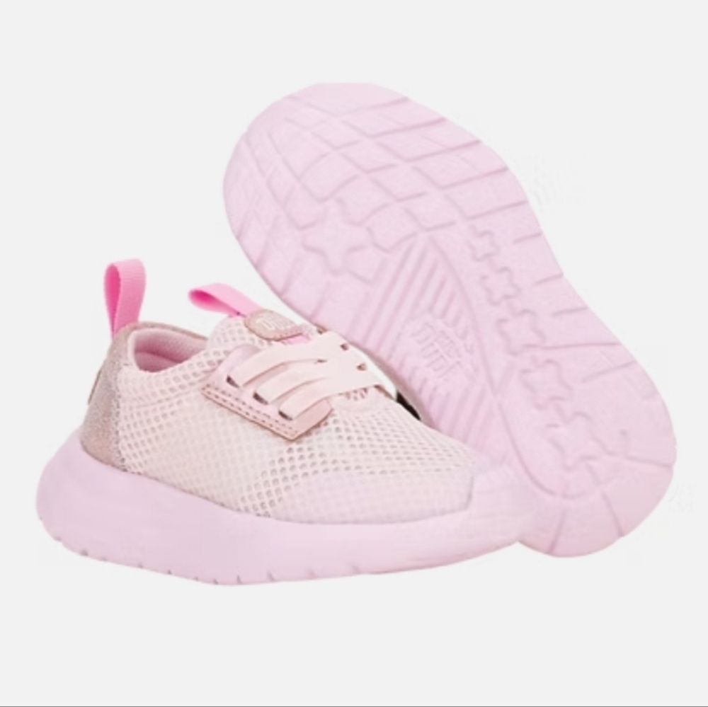 LAST PAIR HEYDUDE SIROCCO PLAY TODDLER BRIGHTS PINK